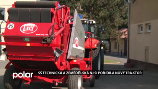 STUDUJ U NÁS: Zemědělka z Nového Jičína si pořídila nový traktor