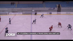 Muži HC Studénka odehráli svůj první letošní zápas krajské ligy