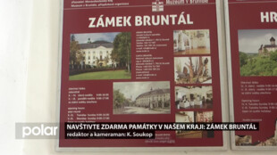 Také zámek v Bruntále můžete až do konce října navštívit zdarma