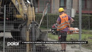 Na ulici Moravská v Hrabůvce je omezena doprava kvůli rekonstrukci vodovodu a kanalizace