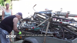 Z Opavy poputuje do Afriky na 400 kol, děti je použijí na cestu do školy