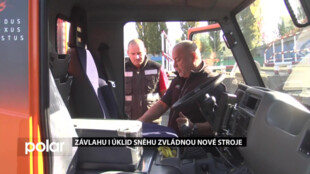 Závlahu městské zeleně i úklid sněhu zvládnou nové stroje