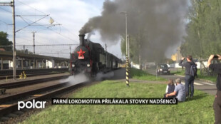 Ze Studénky do Bílovce se 3. října jezdilo historickým vlakem s parní lokomotivou