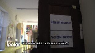 Ve Studénce přišlo k volbám 33 % voličů