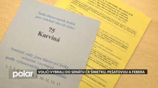 Druhé kolo senátních voleb v MS kraji: novými senátory jsou Šimetka, Pešatová a Feber