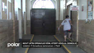 Nový Jičín opravuje dům, který  v sedmdesátých letech odolal demolici