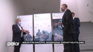 Mölnlycke vyrobilo v Havířově a Karviné už 60 milionů chirurgických setů. Firmě gratuloval designovaný švédský velvyslanec
