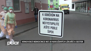 Krnovská nemocnice stíhá, jak se dá. S Covidem se léčí 30 lékařů a zdravotních sester