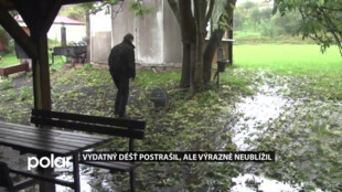 Vydatný déšť v Žilině postrašil, ale výrazně neublížil