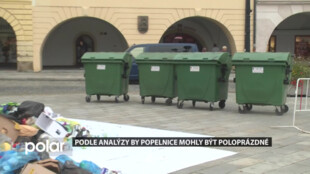 Podle analýzy třídění by popelnice v Novém Jičíně mohly být poloprázdné