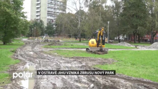 Za kinem Luna v Ostravě-Zábřehu vzniká nový park s velkou inline dráhou