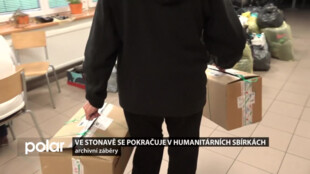 Ve Stonavě se pokračuje v humanitárních sbírkách