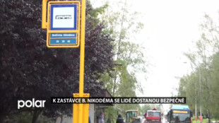 Nový chodník zajistí bezpečný přechod k zastávce B. Nikodéma v Ostravě-Porubě. Lidé na něj čekali roky