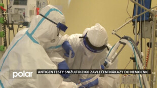 Havířovská nemocnice začala používat antigen testy. Eliminuje se tak zavlečení nákazy do zařízení