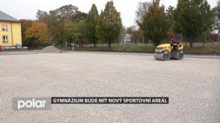 Gymnázium Karviná bude mít ještě letos nové multifunkční sportoviště