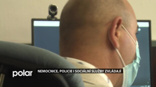 Nemocnici chybí personál, ale situaci zvládá.  Bez problémů fungují policie, hasiči a sociální služby