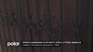 Opravu harmonia platí Nový Jičín a výtěžek z benefičního koncertu