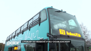 Ostrava má další raritu. Do ulic vyjely doubledeckery známé z Londýna