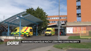 Počet hospitalizovaných s covidem stoupá. Nemocnice navyšuje kapacitu lůžek