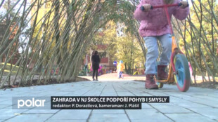 Zahrada v novojičínské  školce podpoří pohyb i smysly