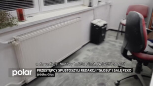 Przestępcy spustoszyli redakcję „Głosu” i salę PZKO