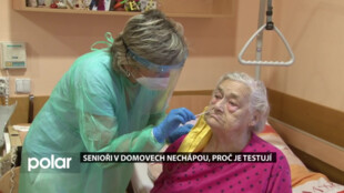 Zmatenost, stres i agresivita. Testování seniorů v domovech začalo