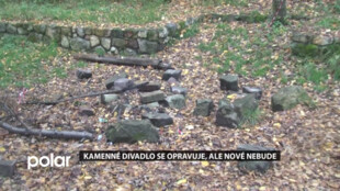 Kamenné divadlo stavební firma opravuje, ale nové nebude