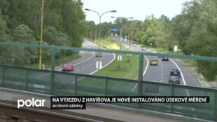 Řidiči, kteří vyjíždí z Havířova do Ostravy, musí dát nohu z plynu. Před křižovatkou je úsekové měření