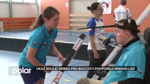 Handicap sport club Havířov uspořádal pro boccisty sbírku s názvem Ukaž koule!