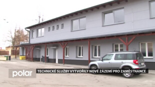 Technické služby v Havířově vytvořily nové zázemí pro zaměstnance a přešly na ekologičtější vytápění