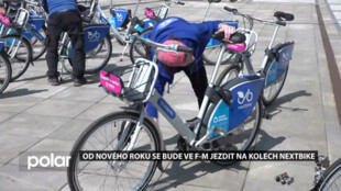 Sdílená kola Nextbike se dostala do Frýdku-Místku, jezdit tam budou od nového roku