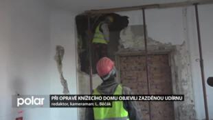 Při rekonstrukci Knížecího domu v Jablunkově byla objevena zazděná udírna