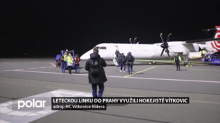 Vítkovičtí hokejisté na dvojzápas tentokrát letěli. Letadlem byli v Praze za necelou hodinu