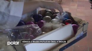 Děti do Žerotínského zámku nemohou,  muzeum za nimi poselství Vánoc vyslalo do škol a školek