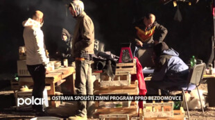 Ostrava spouští zimní program pro bezdomovce. Teploty v noci klesají pod bod mrazu