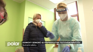 Domov seniorů v Havířově bude testovat návštěvy, děti ale musí na odběrové místo