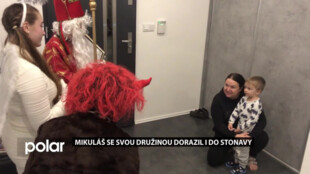 Mikuláš se svou družinou dorazil i do Stonavy