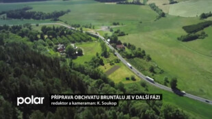 Práce na přípravě obchvatu Bruntálu pokračují, chystají se výkupy pozemků