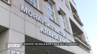 MS kraj schválil schodkový rozpočet. Rozdíl pokryjí úspory a úvěr