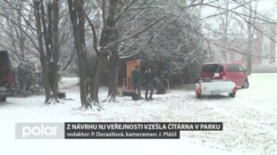 Z návrhů novojičínské veřejnosti vzešla čítárna v parku