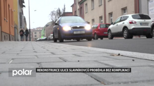 Ulice Slavníkovců v Ostravě-Mariánských Horách prošla kompletní rekonstrukcí