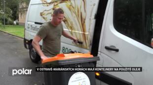 Lidé v Ostravě-Mariánských Horách mohou nově třídit i použité domácí oleje