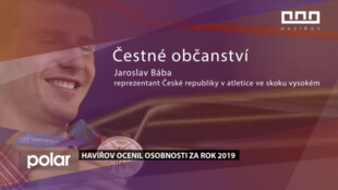 Havířov udělil čestné občanství atletovi Jaroslavu Bábovi