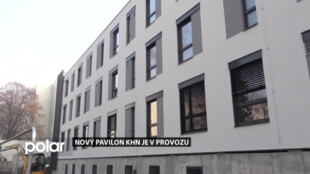 Nový pavilon Karvinské hornické nemocnice už slouží pacientům. Stavěl se pět měsíců