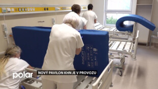 KHN už zprovoznila nový pavilon. Jedno patro prozatím připravují pro pacienty s covidem