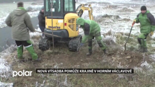 V Horním Václavově vysadili 125 nových stromů