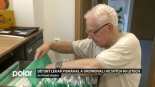 Dětský lékař pomáhal a ordinoval i ve svých 90 letech