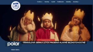 Tříkrálová sbírka letos probíhá hlavně online, na různých místech jsou ale rozmístěny i statické pokladničky