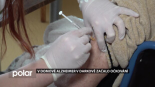 V Domove Alzheimer v Karviné-Darkově začalo očkování proti covidu