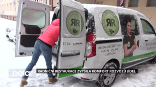 Radniční restaurace zvýšila komfort rozvozů jídel